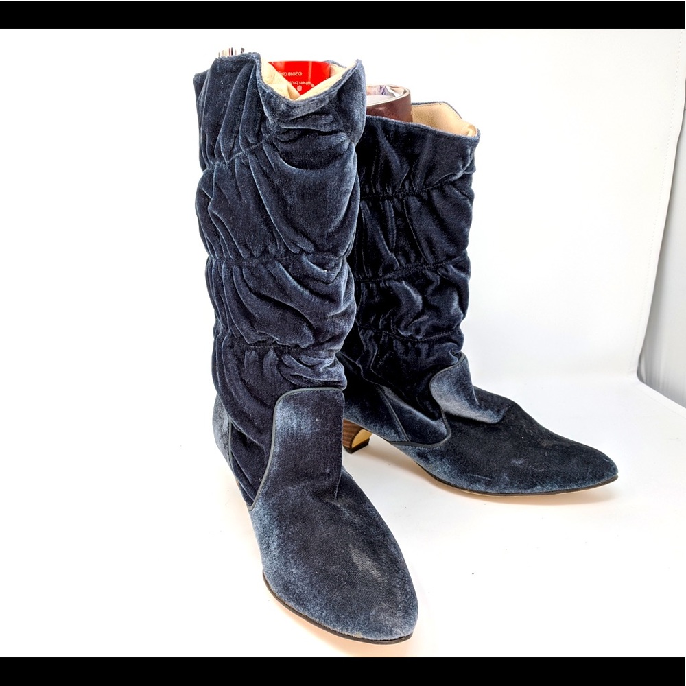 Velvet cowgirl boots